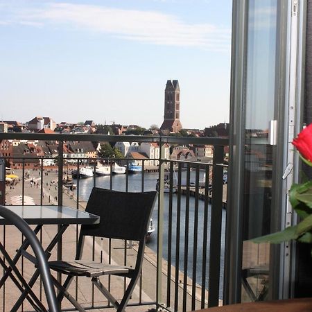 Appartement Altstadtblick im Ohlerich-Speicher Wißmar Exterior foto